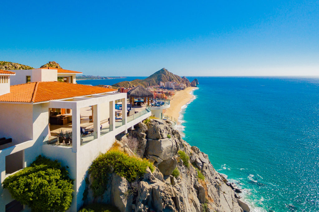 Beachside views from Villa Penasco in Los Cabos