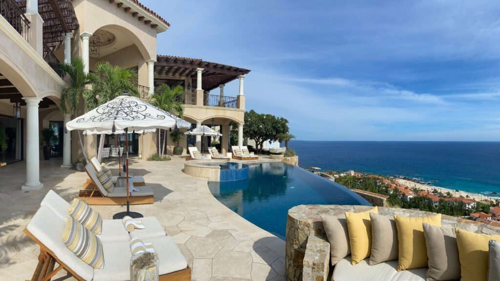 Cielo Azul’s spectacular views of the Pacific Ocean in Los Cabos.